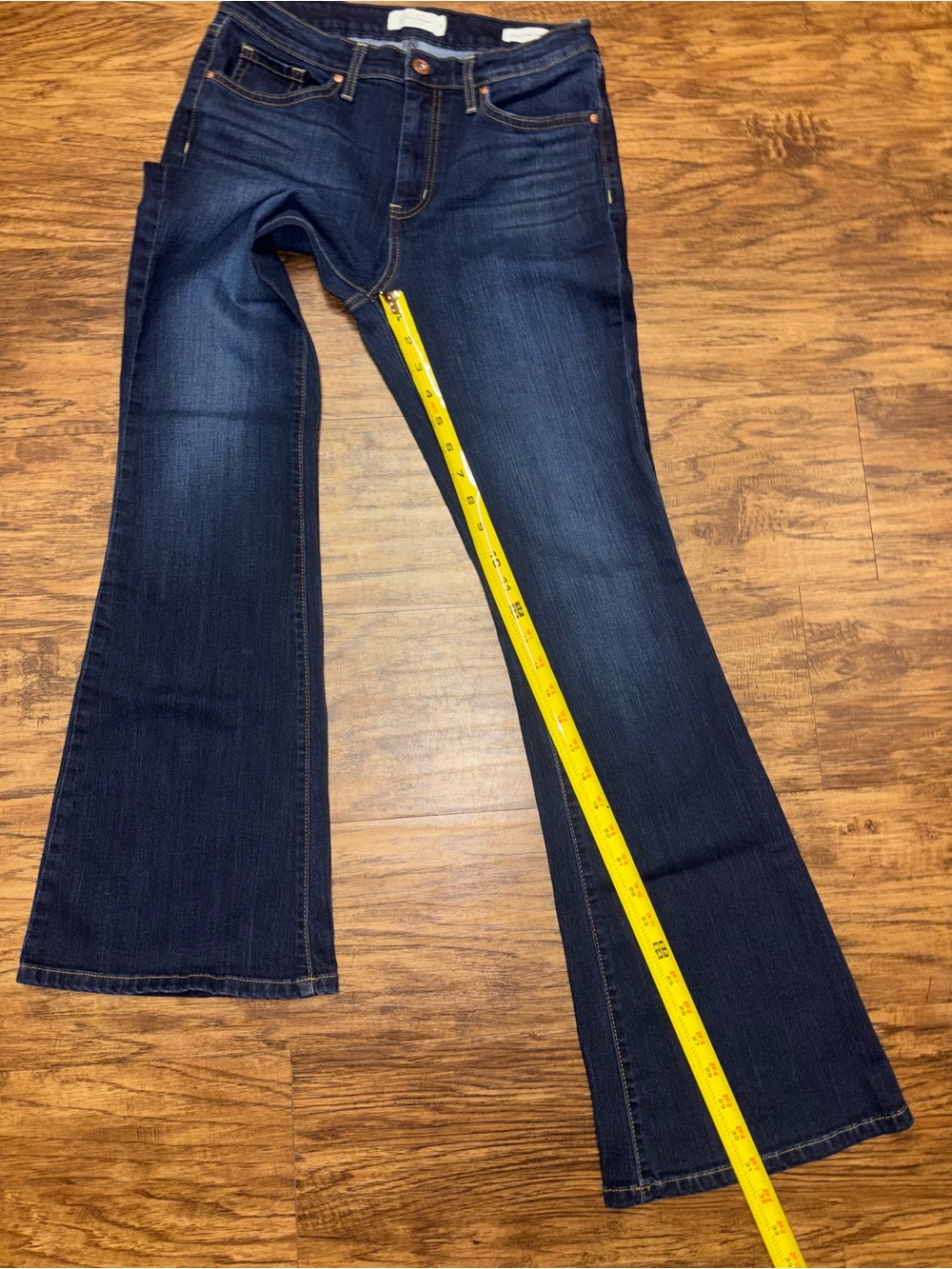 Jessica Simpson Adored High Rise Flare Jeans Size 29 - Picture 8 of 10